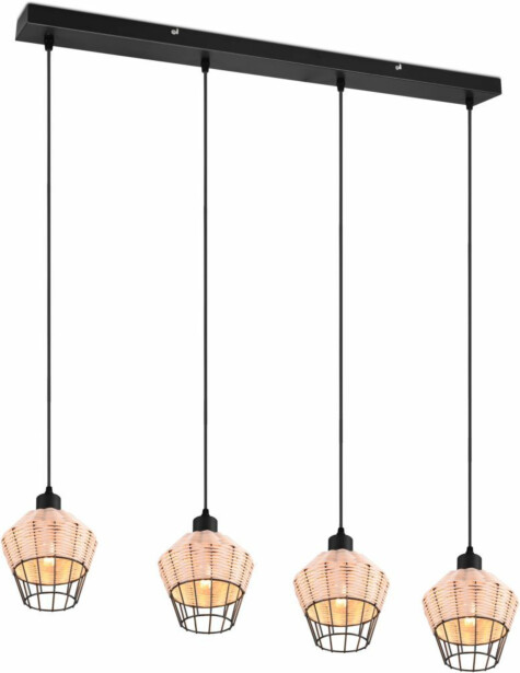 Riippuvalaisin Trio Borka, 4-os. E27, eri värejä