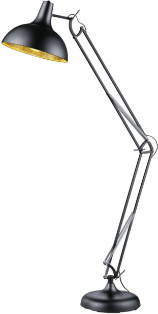 Lattiavalaisin Trio Salvador, 380x1800mm, musta/kulta