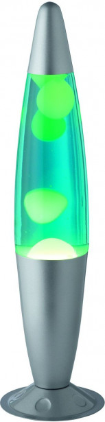 Laavalamppu Trio Lava, Ø 105x410mm, vihreä