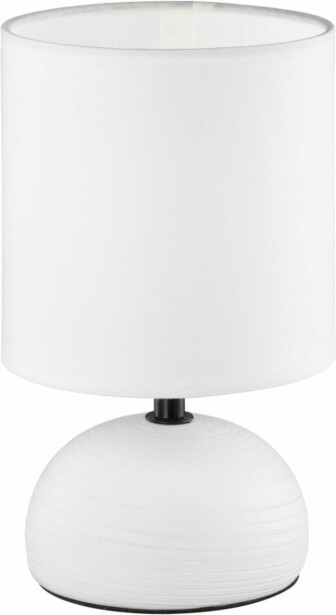 Pöytävalaisin Trio Luci, Ø 140x230 mm, valkoinen