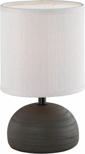 Pöytävalaisin Trio Luci, Ø 140x230 mm, ruskea