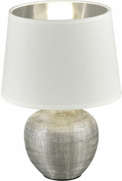 Pöytävalaisin Trio Luxor, Ø 180x260 mm, hopea