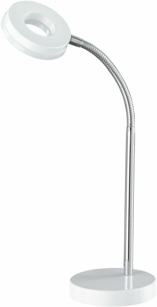 LED-pöytävalaisin Trio Rennes LED 4W, IP20, 115x400 mm, valkoinen