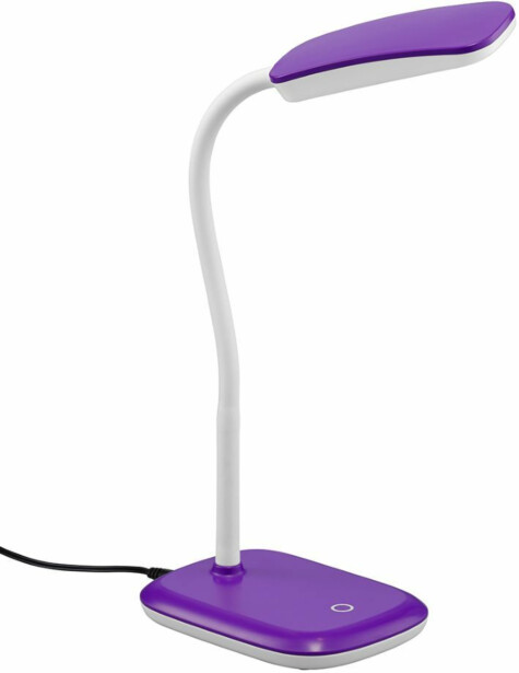 LED-pöytävalaisin Trio Boa 110x360 mm, pinkki