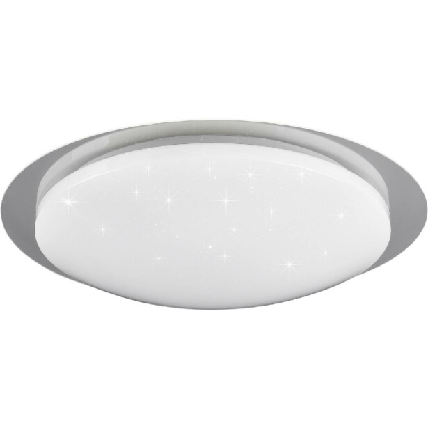 Kattovalaisin Trio Bilbo, LED, Ø48cm, valkoinen, RGBW