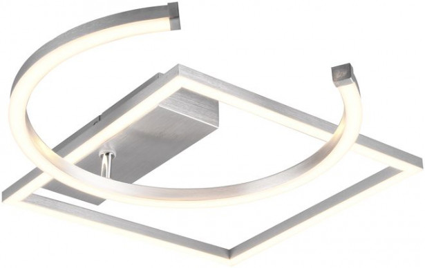 LED-kattovalaisin Trio Pivot, harjattu alumiini