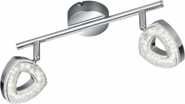 LED-kattospotti Trio Tours, 300x130x88mm, kromi