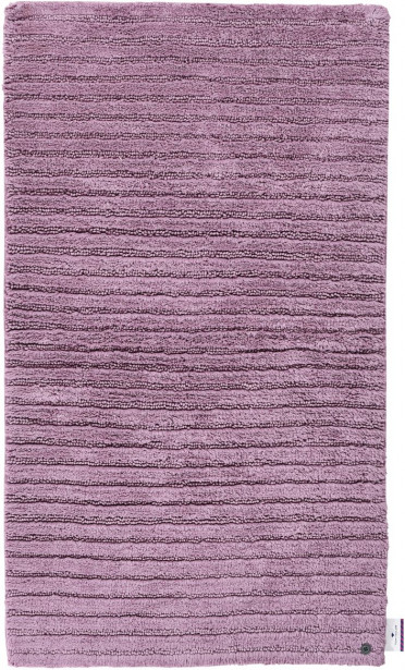 Kylpyhuoneen matto Tom Tailor Cotton Stripe, eri kokoja, mauve