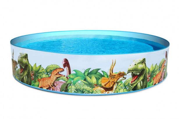 Rulla-allas Bestway Dinosaurus, 244x46cm