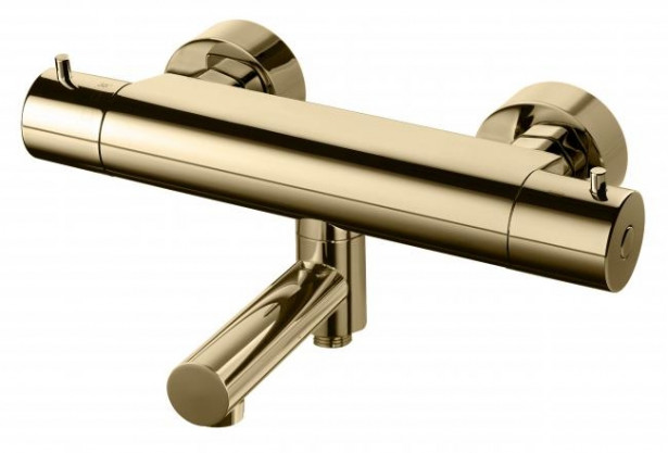 Termostaattihana Tapwell Evo EVM022, juoksuputkella, Brass