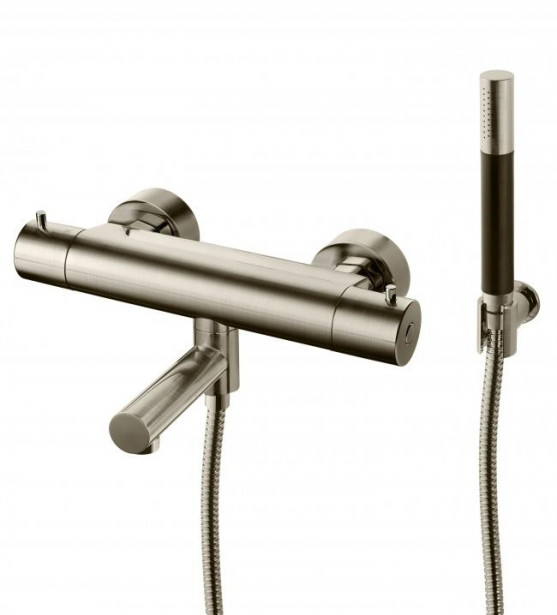 Suihkusetti Tapwell Evo EVM026, termostaattihanalla, Brushed Nickel