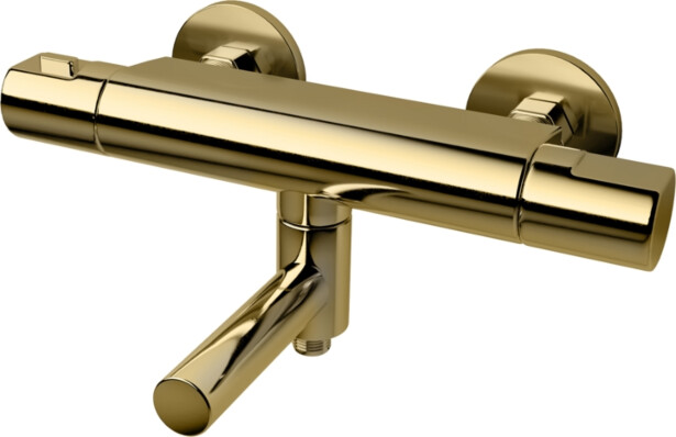Termostaattihana Tapwell ARM022, juoksuputkella, Honey Gold