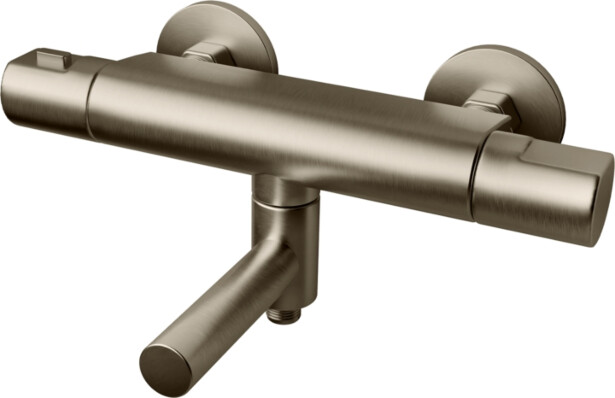 Termostaattihana Tapwell ARM022, juoksuputkella, Brushed Nickel