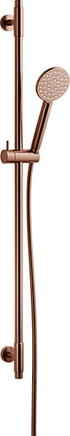 Käsisuihkusetti Tapwell ARM100 Copper, säädettävät seinäkiinnikkeet, kupari