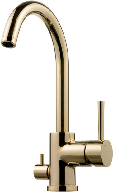Keittiöhana Tapwell EVO184 Brass, pesukoneventtiilillä, messinki