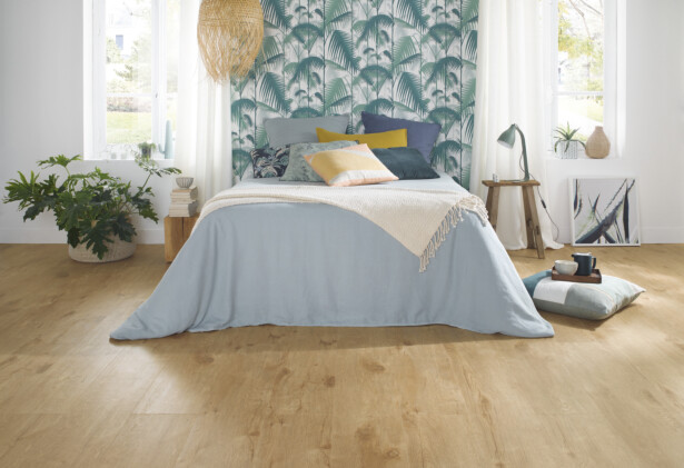 Vinyylilattia Tarkett Alpine Oak Natural, 1-sauva, tammi