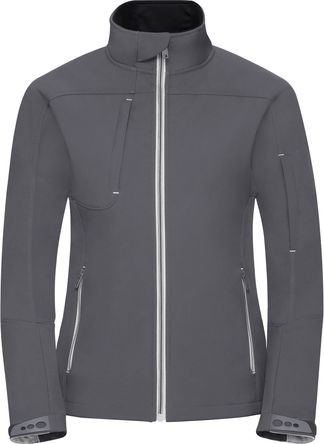 Naisten softshell-takki Russell Bionic harmaa 3XL