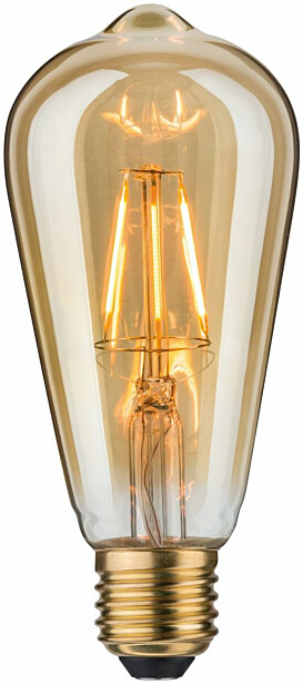 LED-filamenttilamppu Paulmann Corn Rustika, E27, 250lm, 4.4W, 1700K, kulta
