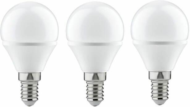 LED-lamppu Paulmann Drop, E14, 250lm, 3.5W, 2700K, opaali, 3kpl