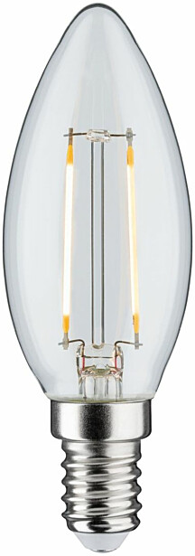 LED-kynttilälamppu Paulmann Candle, E14, 250lm, 2.7W, 2700K, filamentti, himmennettävä, kirkas