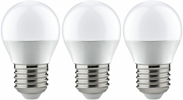 LED-lamppu Paulmann Drop, E27, 250lm, 3.5W, 2700K, opaali, 3kpl