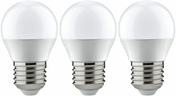 LED-lamppu Paulmann Drop, E27, 250lm, 3.5W, 2700K, opaali, 3kpl