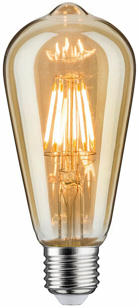 LED-lamppu Paulmann Vintage Edition Corn, ST64, E27, 680lm, 6,5W, 2500K, kulta