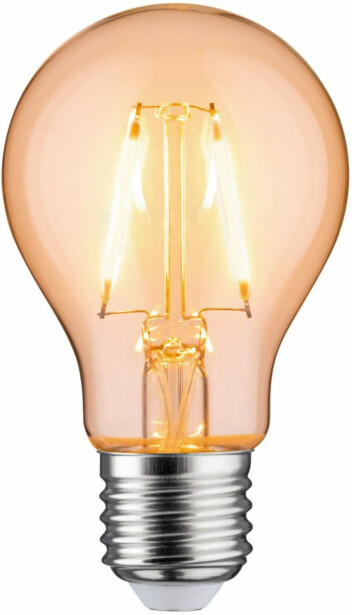 LED-filamenttilamppu Paulmann Pear, E27, 100lm, 1.1W, 2000K, oranssi