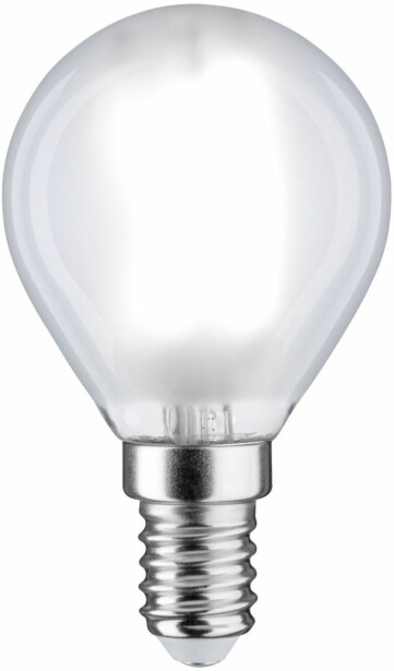 LED-filamenttilamppu Paulmann Drop, E14, 470lm, 5W, 6500K, himmennettävä, matta