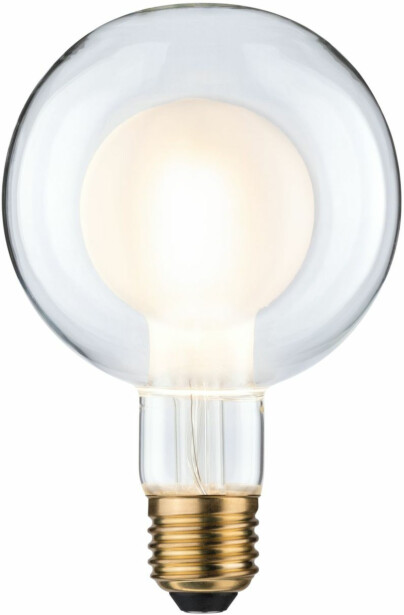 LED-lamppu Paulmann Inner Shape Edition Globe, G95, E27, 450lm, 4W, 2700K, himmennettävä, matta