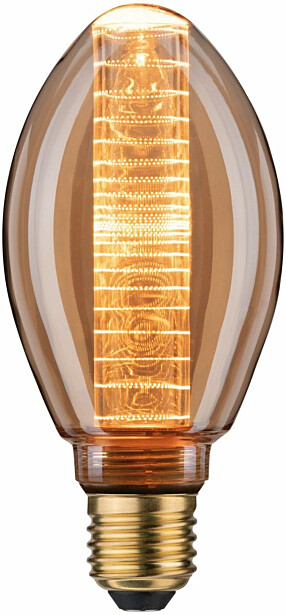 LED-lamppu Paulmann Inner Glow Edition Pear Corn Ring, E27, 120lm, 3.6W, 1800K, himmennettävä, kulta