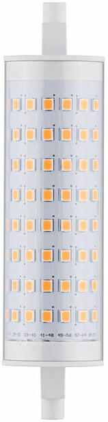 LED-putki Paulmann Tube, R7s, 118mm, 1521lm, 12W, 2700K, kirkas