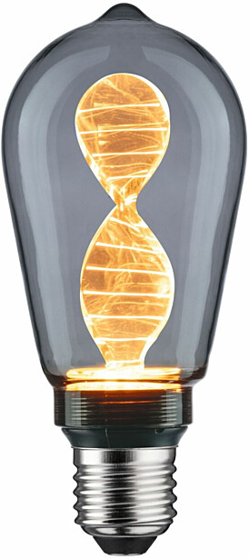 LED-lamppu Paulmann Inner Glow Edition Corn Helix, E27, 90lm, 3.5W, 1800K, savulasi