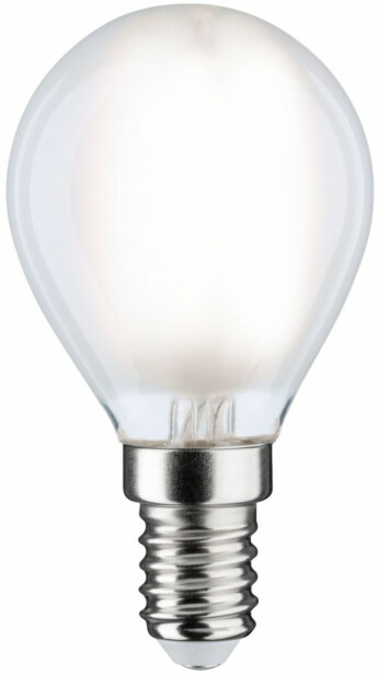 LED-filamenttilamppu Paulmann Drop, E14, 806lm, 6.5W, 4000K, matta