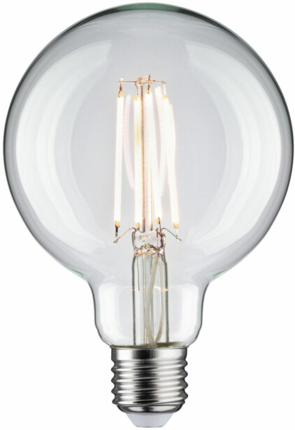 LED-filamenttilamppu Paulmann Globe, G95, E27, 806lm, 7.5W, 4000K, kirkas