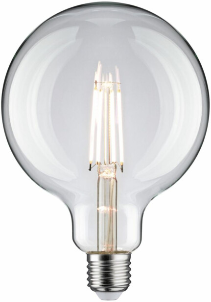 LED-filamenttilamppu Paulmann Globe, G125, E27, 1055lm, 9W, 4000K, kirkas