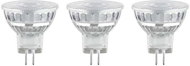 LED-kohdelamppu Paulmann Reflector, 12V, GU4, 184lm, 1.8W, 2700K, hopea, 3kpl