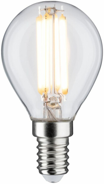 LED-filamenttilamppu Paulmann Drop, E14, 806lm, 5.9W, 2700K, himmennettävä, kirkas