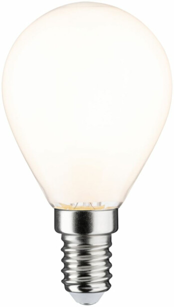 LED-lamppu Paulmann Classic Drop, E14, 470lm, 4.5W, 2700K, himmennettävä, opaali