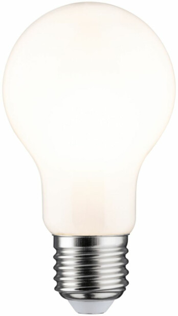 LED-lamppu Paulmann Classic Pear, E27, 806lm, 7W, 2700K, himmennettävä, opaali