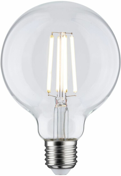 LED-filamenttilamppu Paulmann Eco-Line Globe, G95, E27, 840lm, 4W, 4000K, kirkas