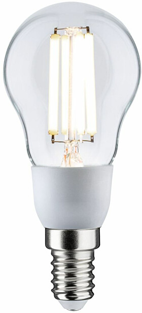 LED-filamenttilamppu Paulmann Eco-Line Drop, E14, 100mm, 525lm, 2.5W, 4000K, kirkas