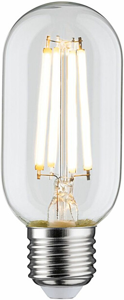 LED-putki Paulmann Tube, E27, 1055lm, 9W, 2700K, filamentti, himmennettävä, kirkas