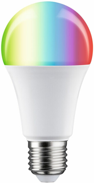 LED-älylamppu Paulmann Smart Home Zigbee 3.0 Pear, E27, 806lm, 9W, RGBW+, himmennettävä, matta