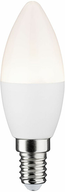 LED-älylamppu Paulmann Smart Home Zigbee Candle, E14, 400lm, 5W, 2700K, himmennettävä, matta