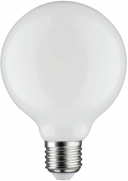 LED-älylamppu Paulmann Smart Home Zigbee Pear Globe, E27, 806lm, 7W, säädettävä värilämpötila, himmennettävä, opaali