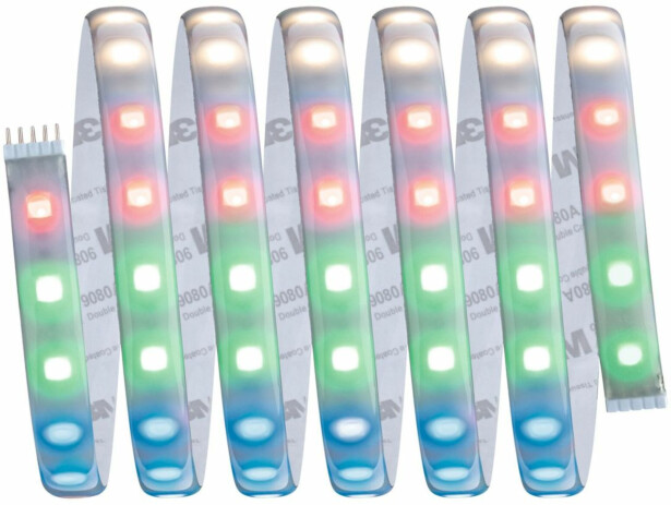 LED-valonauha Paulmann MaxLED 500, 2.5m, IP44, 30W, 440lm/m, RGBW