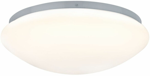 LED-kattovalaisin Paulmann Leonis, IP44, 2700K, 780lm, 12.5W, liiketunnistin, valkoinen