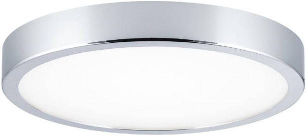 LED-kattovalaisin Paulmann Aviar, 2700K, Ø300mm, IP44, kromi