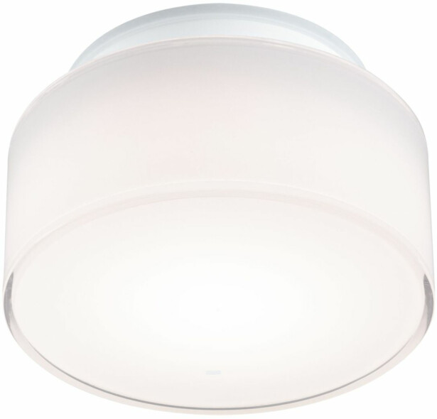 LED-kattovalaisin Paulmann Maro Round, IP44, 3000K, valkoinen